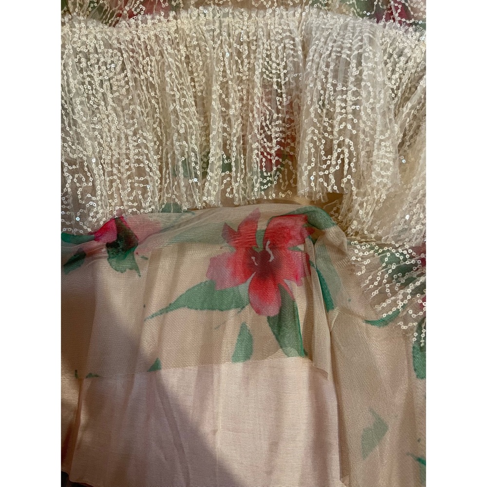 Anthropologie Sequined Tulle Mini Dress - Size XLP - NWT - Picture 7 of 15